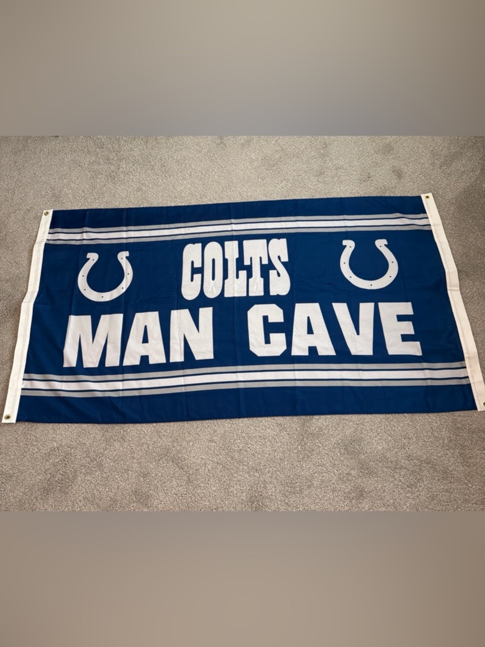 Colts Man Cave Grommet Flag